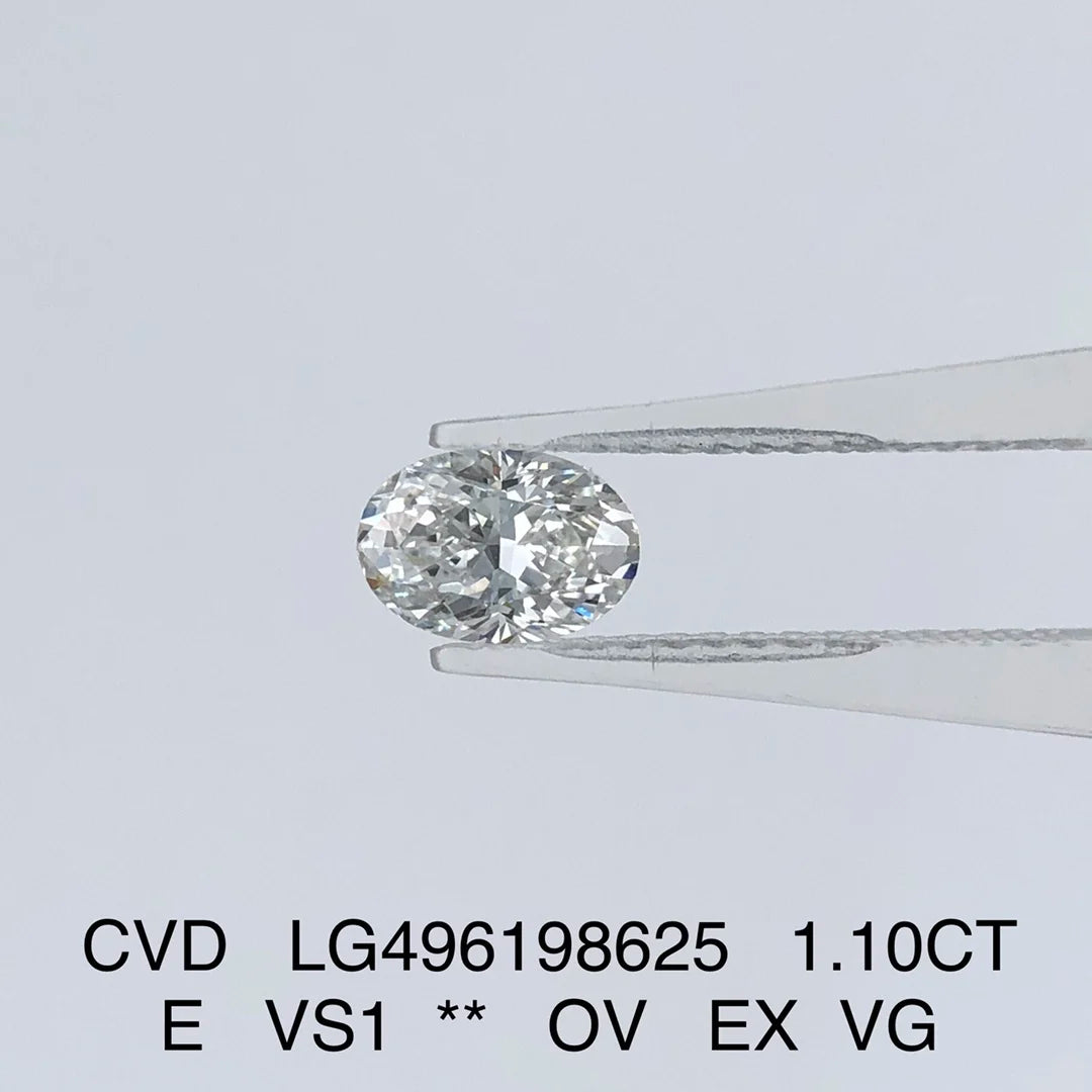 Diamanti Lab Grown Taglio Ovale con Certificato IGI