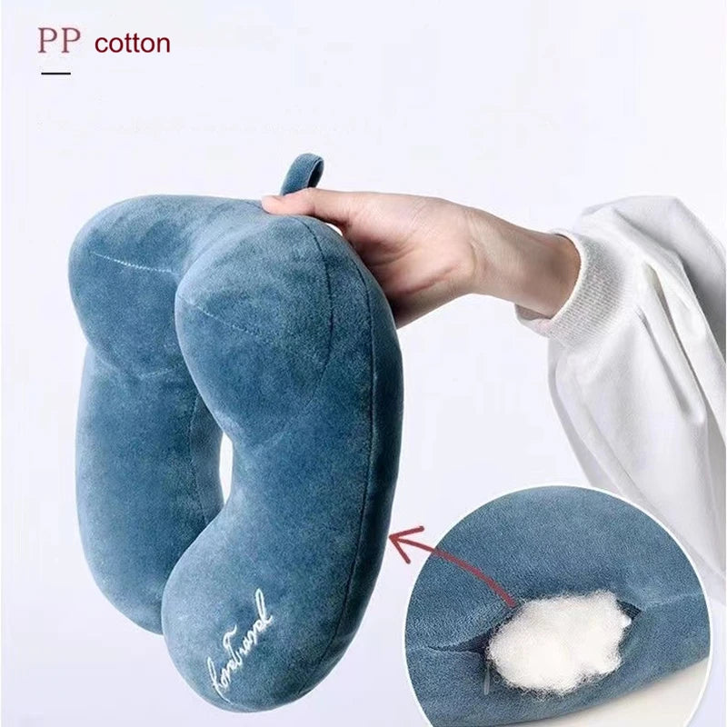U Shaped Memory Foam Pad for Travel, Neck Pillow, Neck Pillow, Head Rest Support, Soft Cushion, Car Cushions