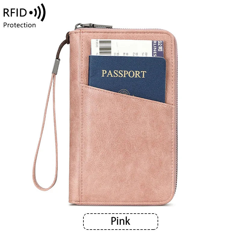 Porta Passaporto con Tecnologia RFID