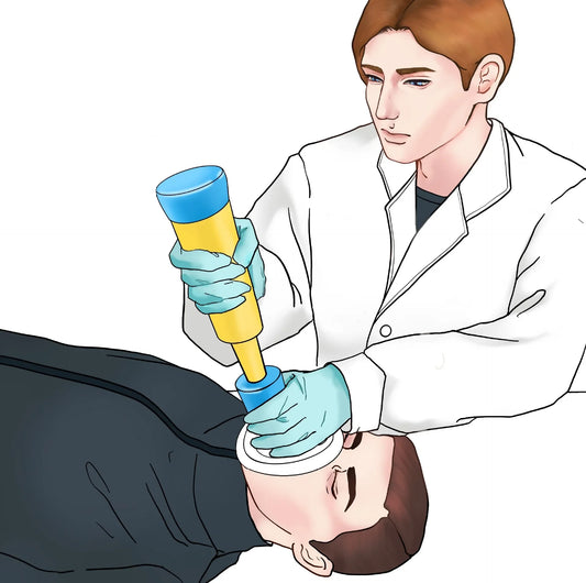 4PCS/Set First Aid Kit Choking Respiratory Anti Asphyxia Face Mask Artificial Emergency Adults & Children 2 Size Home Rescue