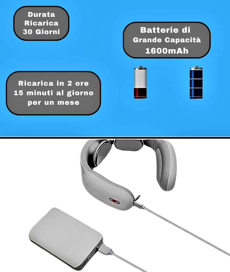 Massaggiatore Cervicale ad Onde Elettromagnetiche