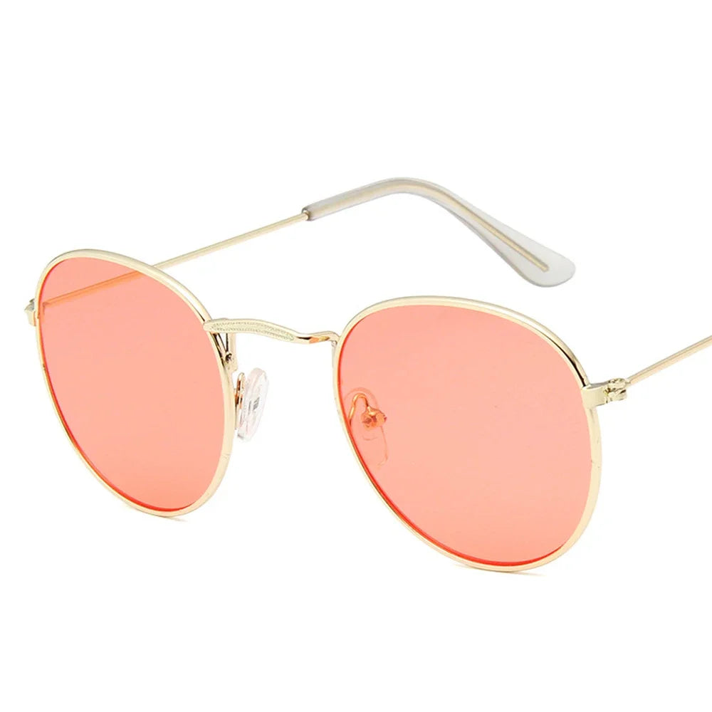 Gafas de sol "Pilot" Elegancia y color en metal