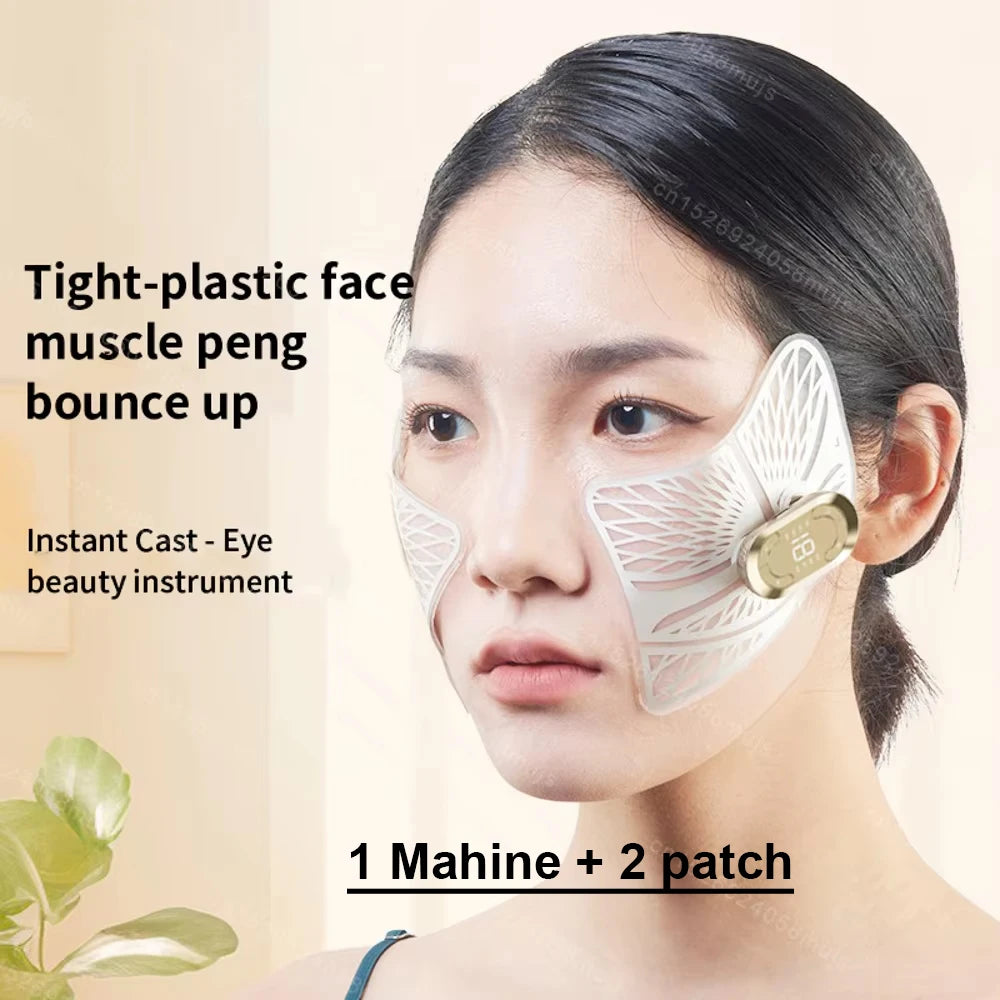 EMS Facial Eye Massager Electric Muscle Stimulator Facial Massagers Beauty Eyes Face Lifting Fatigue Relief Skin Care