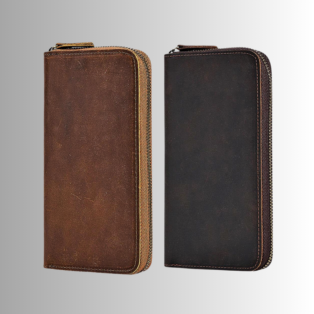 Cartera de piel de becerro Combinación de elegancia y practicidad