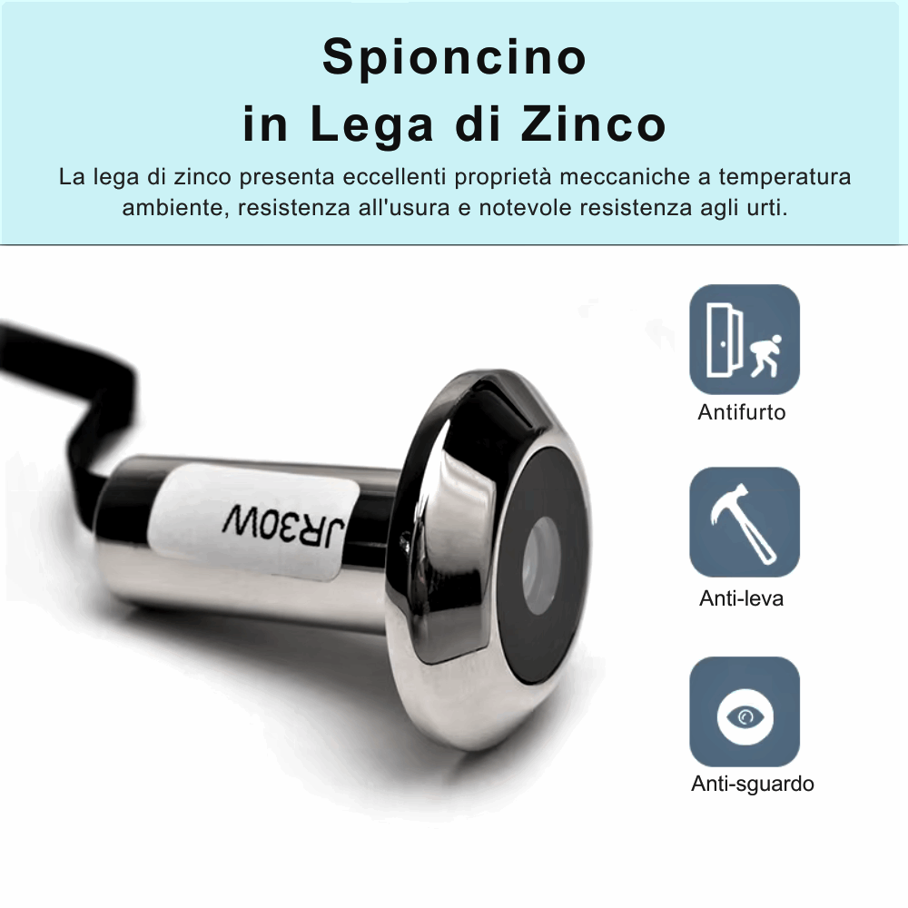 Spioncino Digitale di Sicurezza con Telecamera – Proteggi Casa e Famiglia