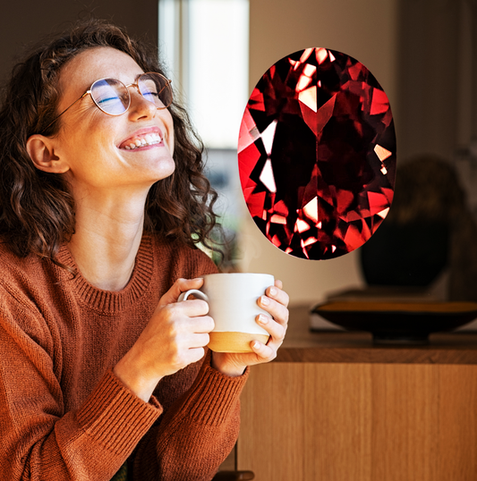 Zaffiro Sunset Lab Grown Taglio Ovale