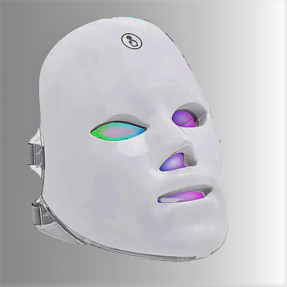 Maschera Facciale LED Fotonici a 7 Colori – Ringiovanimento Totale con Tecnologia Fotonica