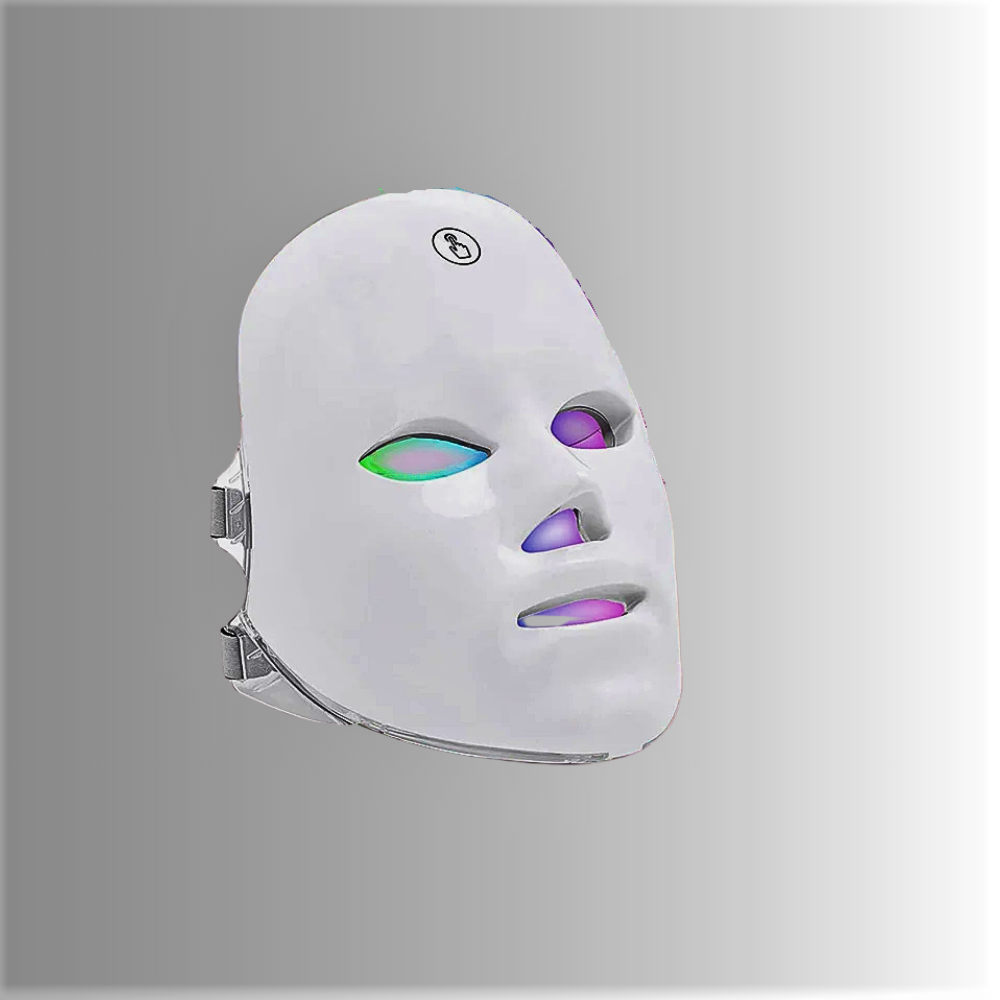 Maschera Facciale LED Fotonici a 7 Colori – Ringiovanimento Totale con Tecnologia Fotonica