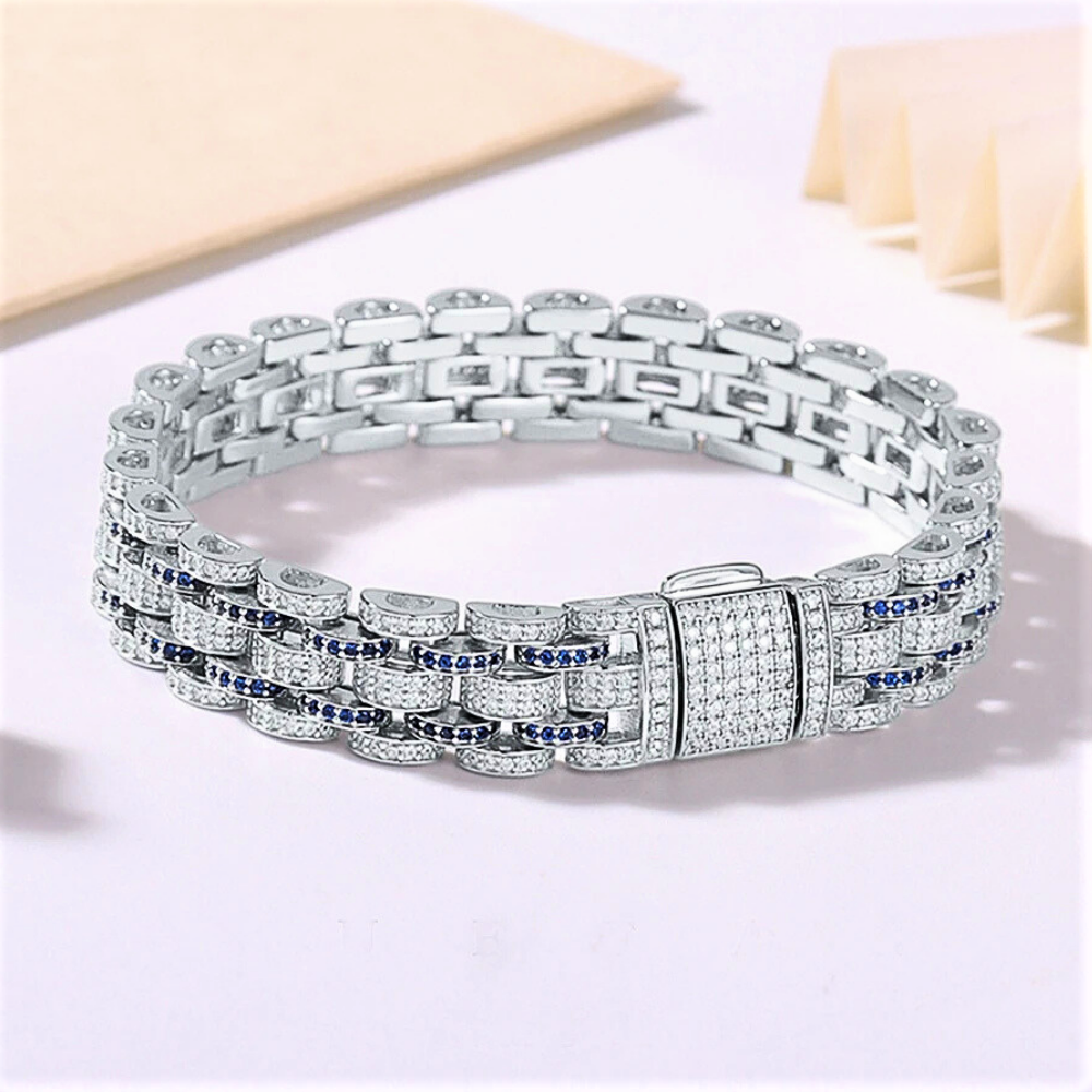 Bracciale a Cavallotti con Moissaniti