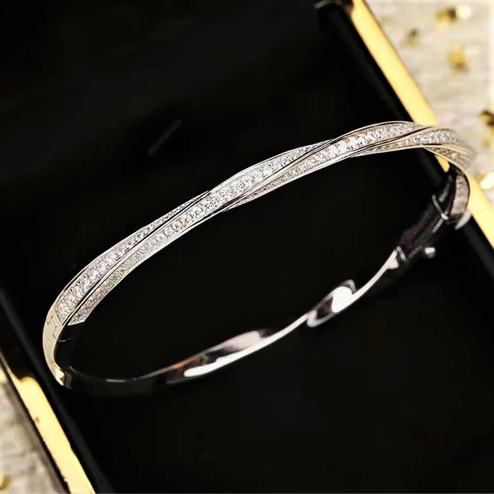 Bracciale a Spirale con Moissaniti