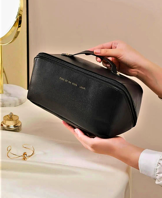 Bolsa de maquillaje de gran capacidad