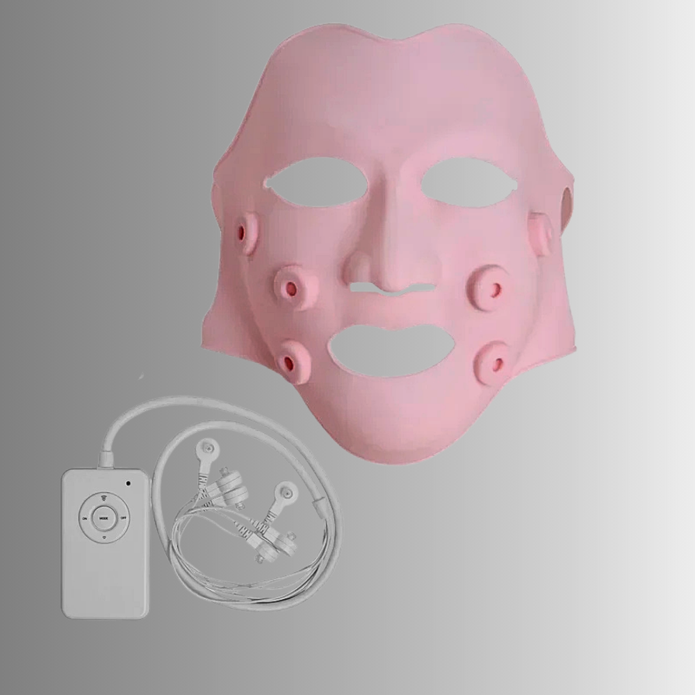 Maschera Massaggiante a Vibrazione e Led Fotonici Rossi