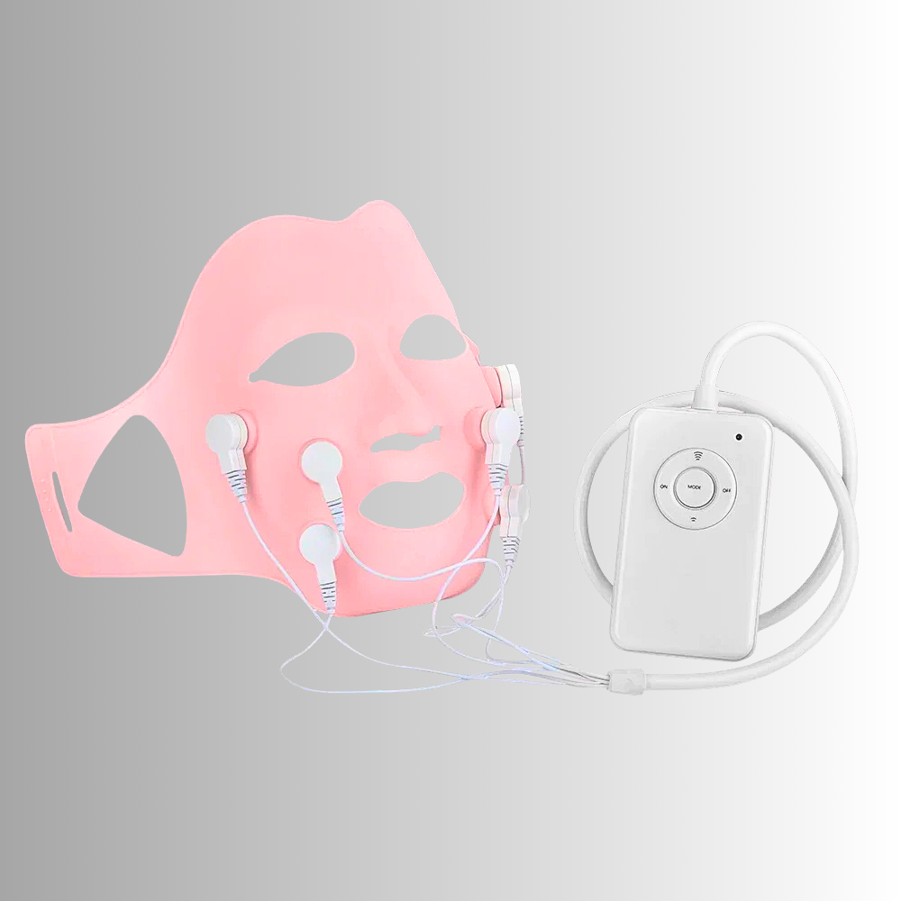 Maschera Massaggiante a Vibrazione e Led Fotonici Rossi