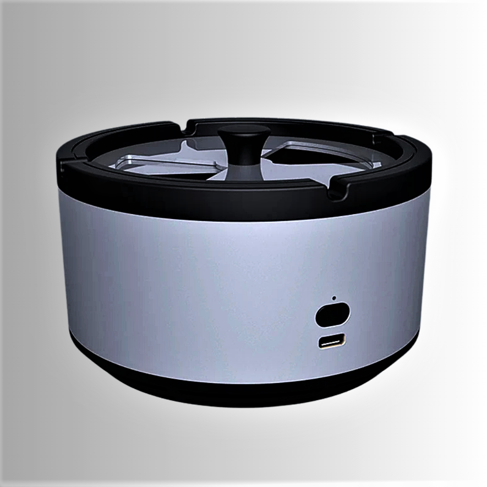 Portacenere Smart Purificatore d’Aria agli Ioni Negativi con Diffusore di Aromaterapia: Respira finalmente Aria Pulita
