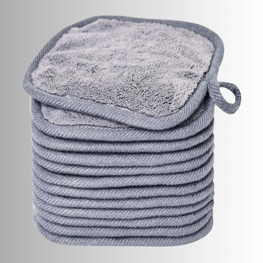 Set 12 Salviette Struccanti in Microfibra