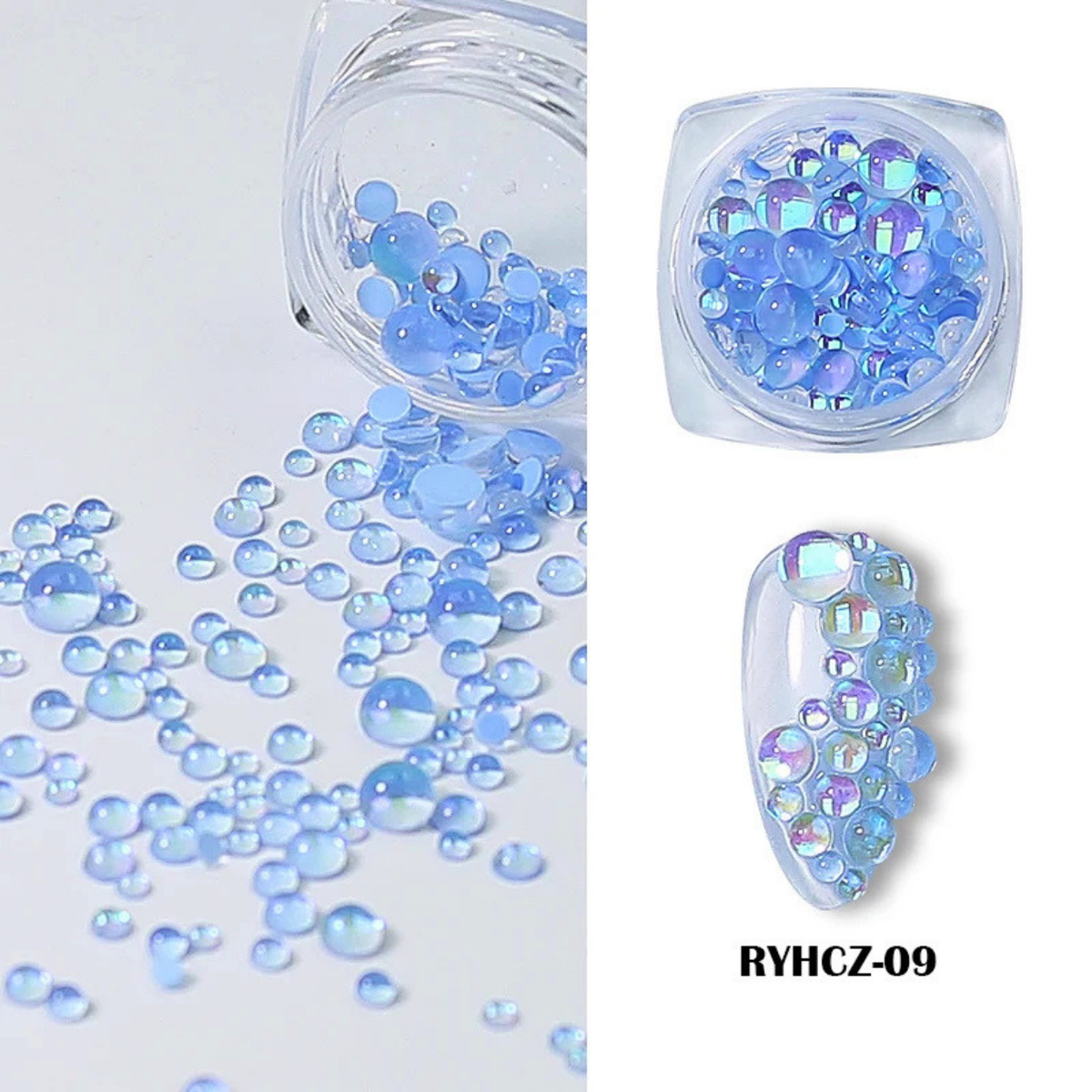 Strass in Resina Acrilica per Nail Art