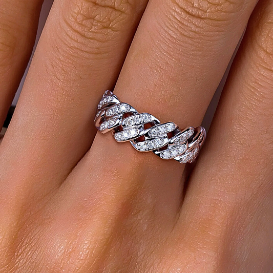 Fascia a Maglie Groumette con Moissaniti