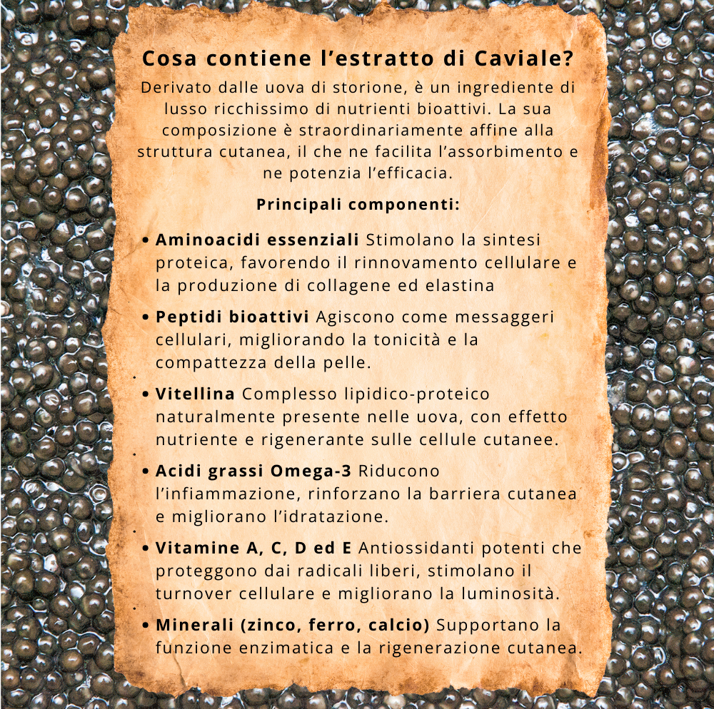 Siero Anti Age all'estratto di Caviale e Collagene