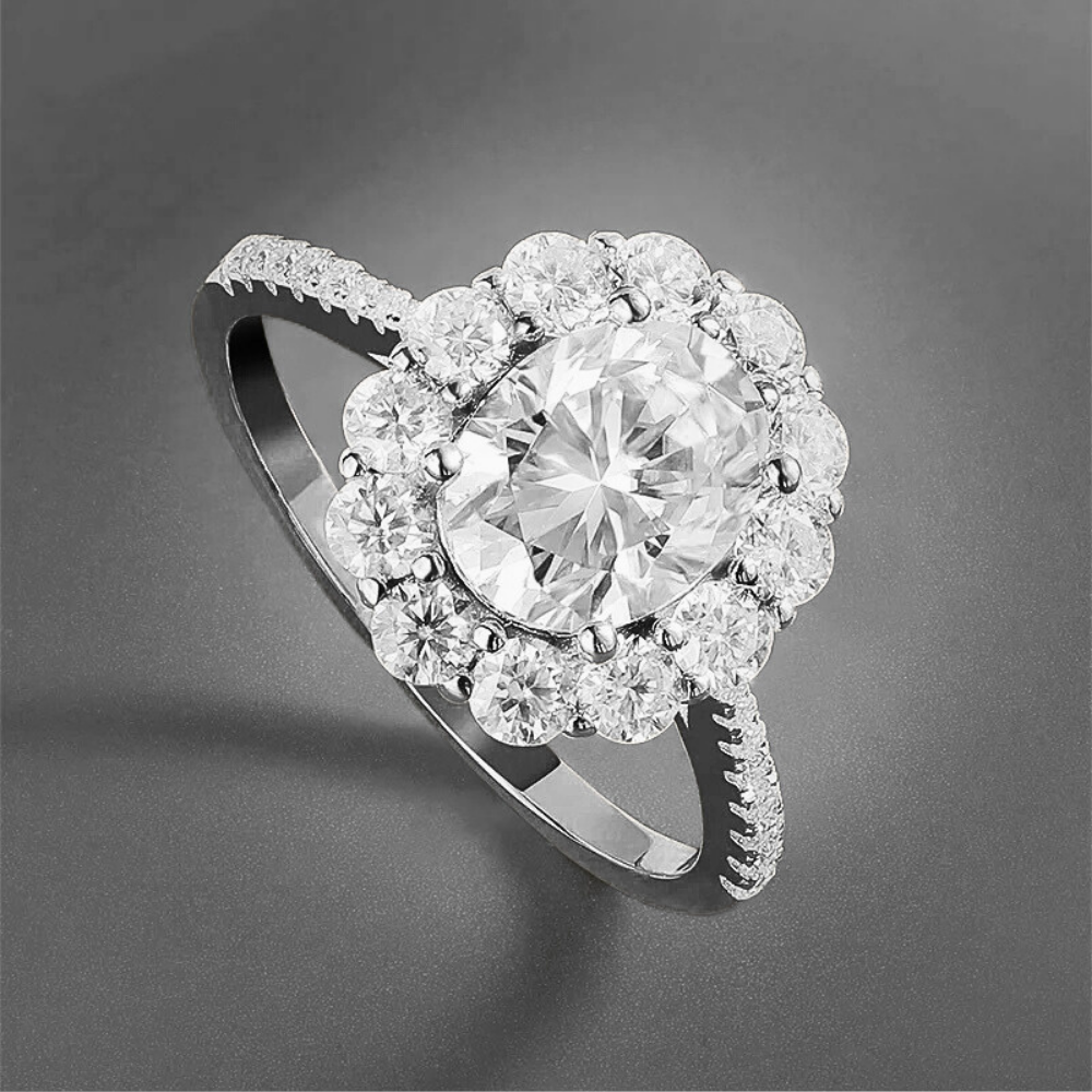 Mini Collezione di Anelli con Gemme Premium e Moissaniti D Color