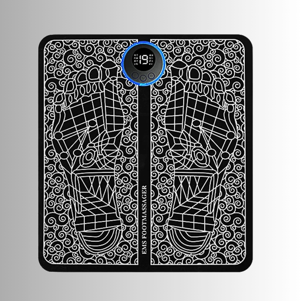 Tappetino per Riflessologia Plantare con Elettrostimolazione