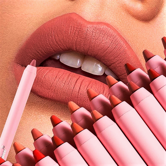 Lipliner Coreano in 12 Tonalità