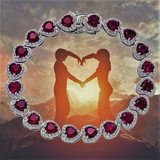 Pulseras “Rosso Fuoco” Alta joyería para tu encanto