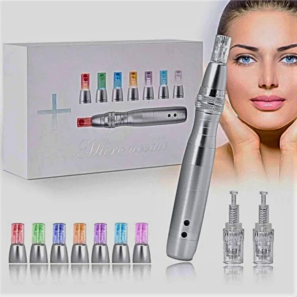 Penna Microneedling Pro a 7 LED Fotonici