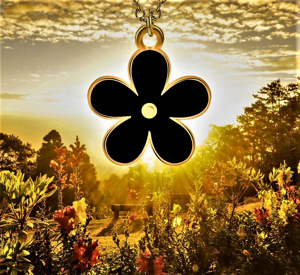 Collar "Flor de primavera" Dale color a tu vida 
