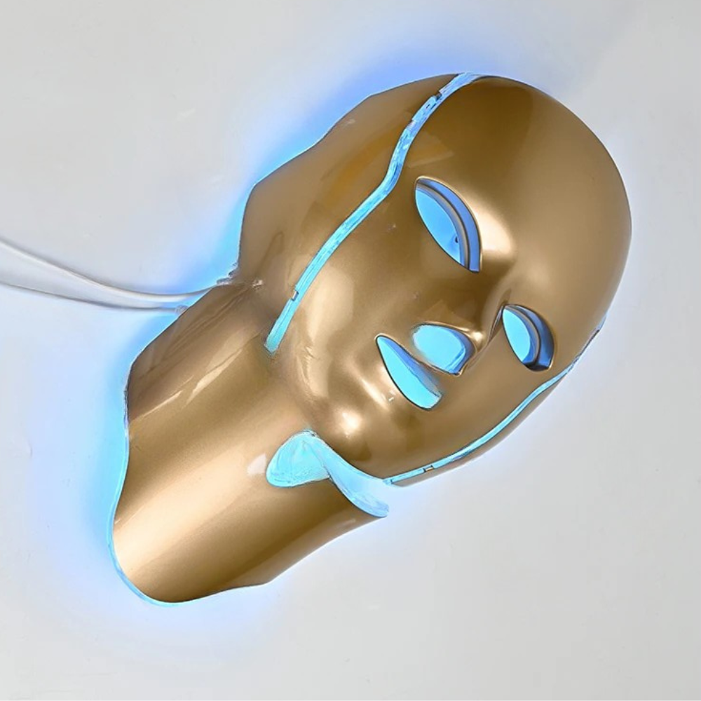 Maschera per Fotobiostimolazione a LED Fotonici 7 colori con EMS