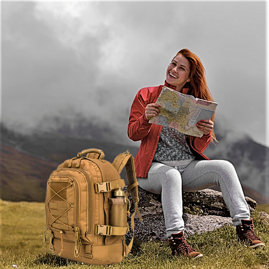 Mochila de montañismo expandible de 65 l: versatilidad y durabilidad para cada aventura