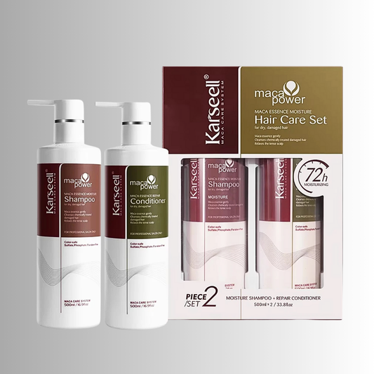 Set Shampoo-Balsamo Medicale/Farmaceutico con Oli Vegetali e Collagene