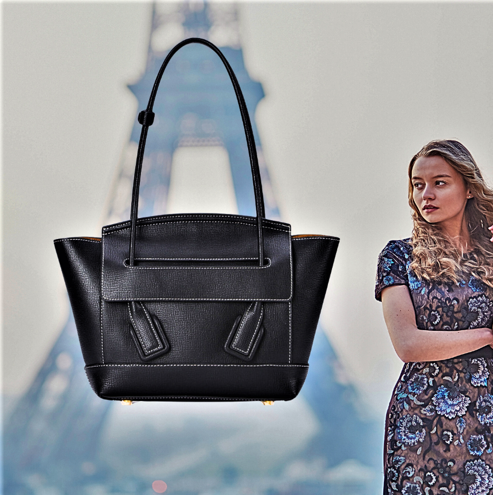 Bolso de piel de becerro auténtica Elegancia y originalidad