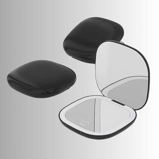 Mini Specchio Make Up con Ingrandimento e Illuminazione