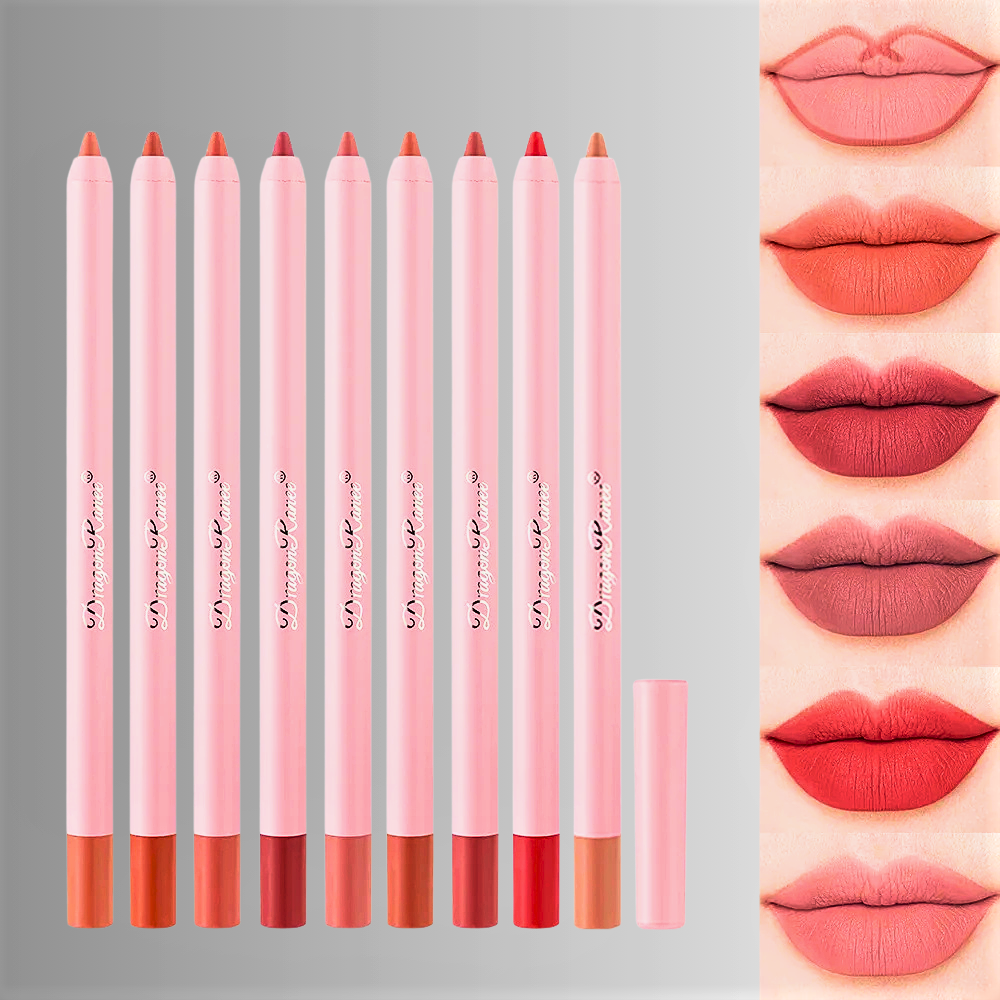 Lipliner Coreano in 12 Tonalità
