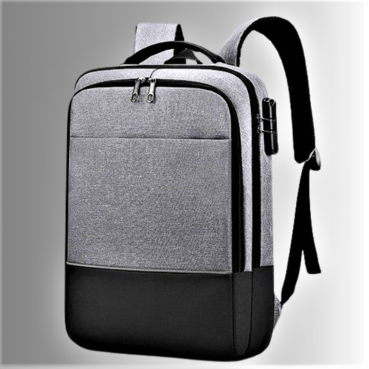 Mochila de gran capacidad con puerto USB: Funcionalidad para tus salidas