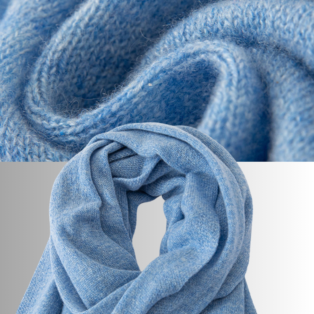 Sciarpa in Puro Cashmere in Tinta Unita