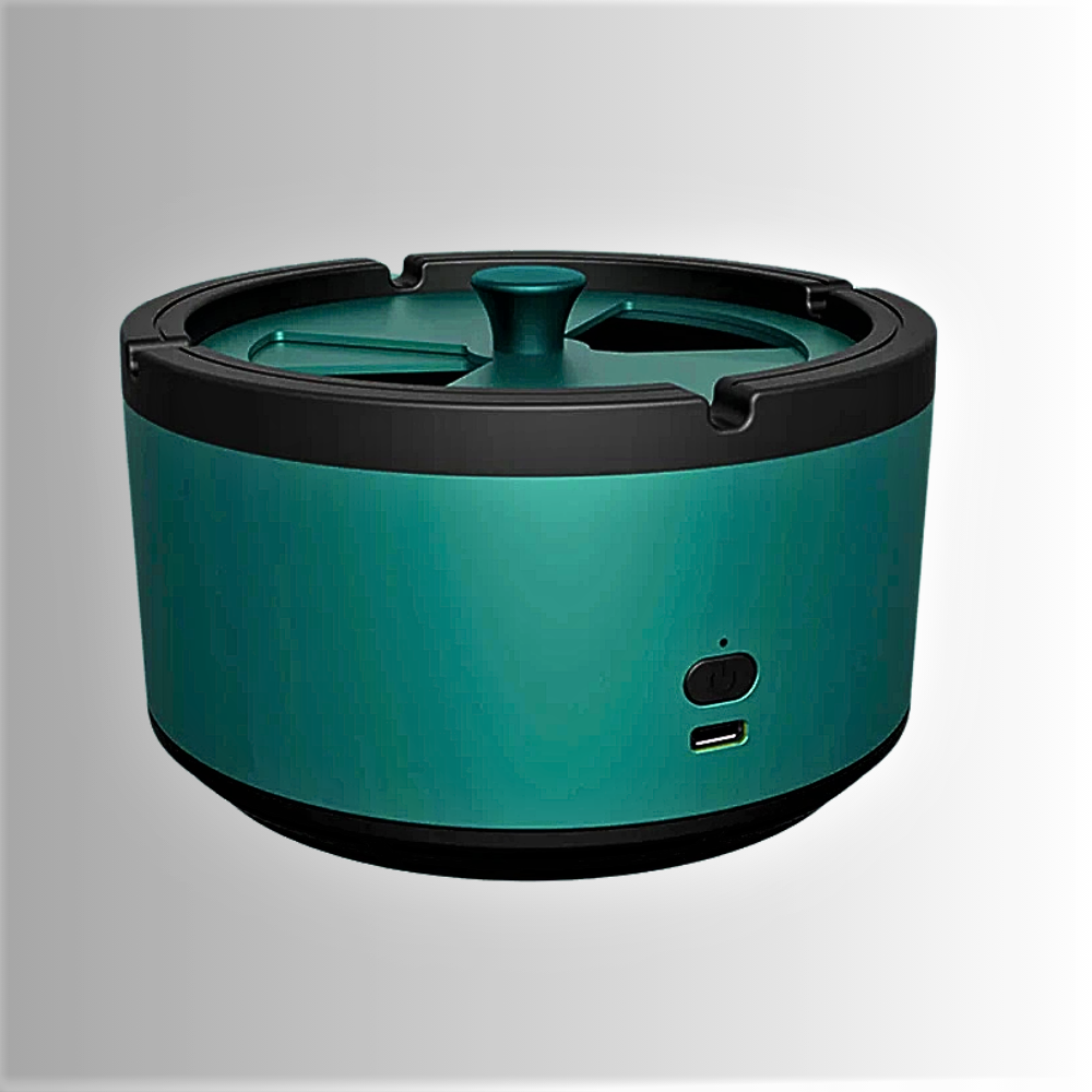 Portacenere Smart Purificatore d’Aria agli Ioni Negativi con Diffusore di Aromaterapia: Respira finalmente Aria Pulita