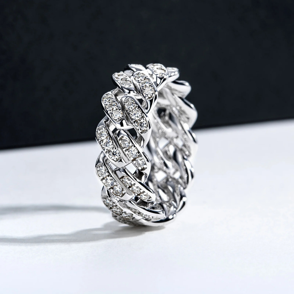 Fascia a Maglie Groumette con Moissaniti