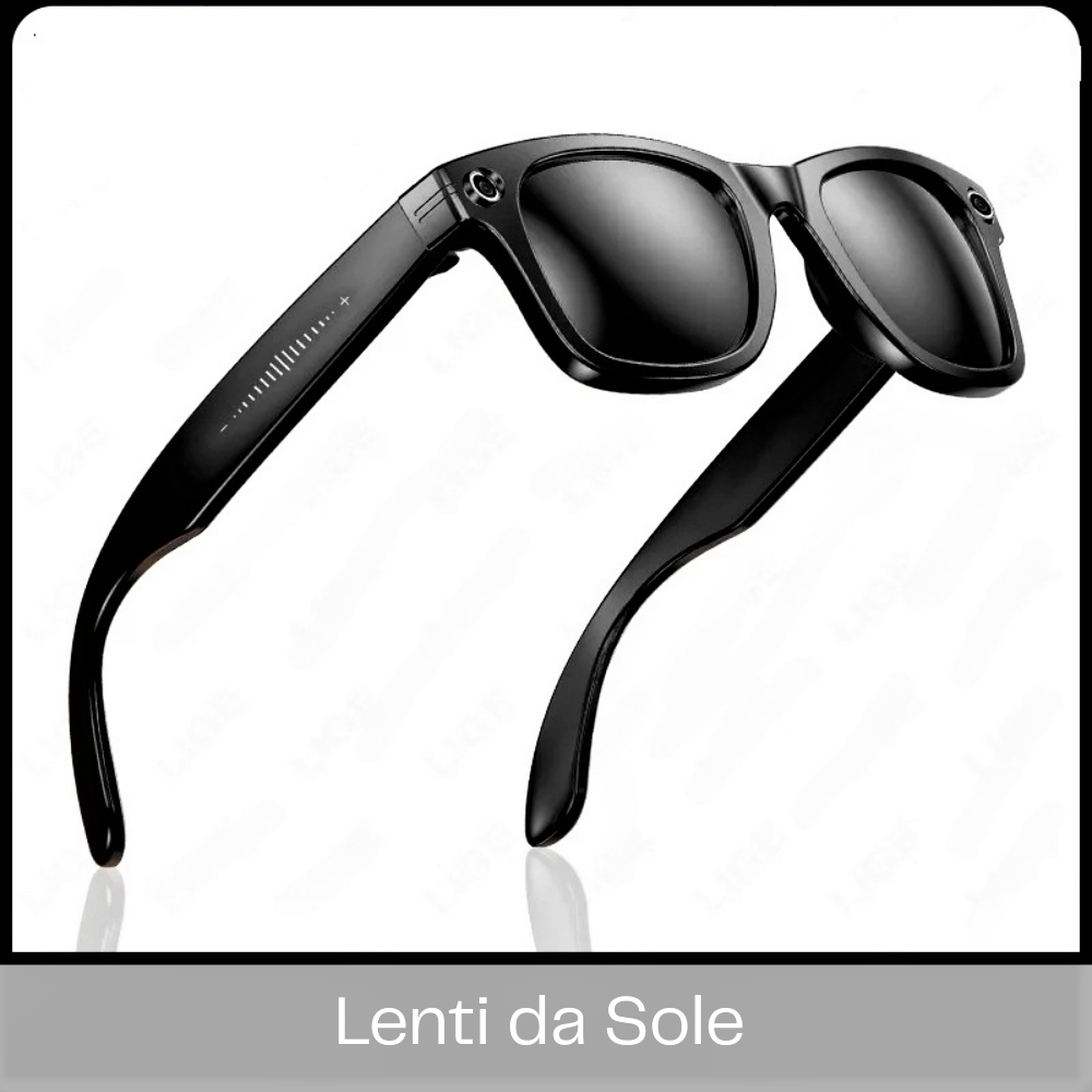 Occhiali Smart per Foto, Video, Musica e Chat Gpt 4