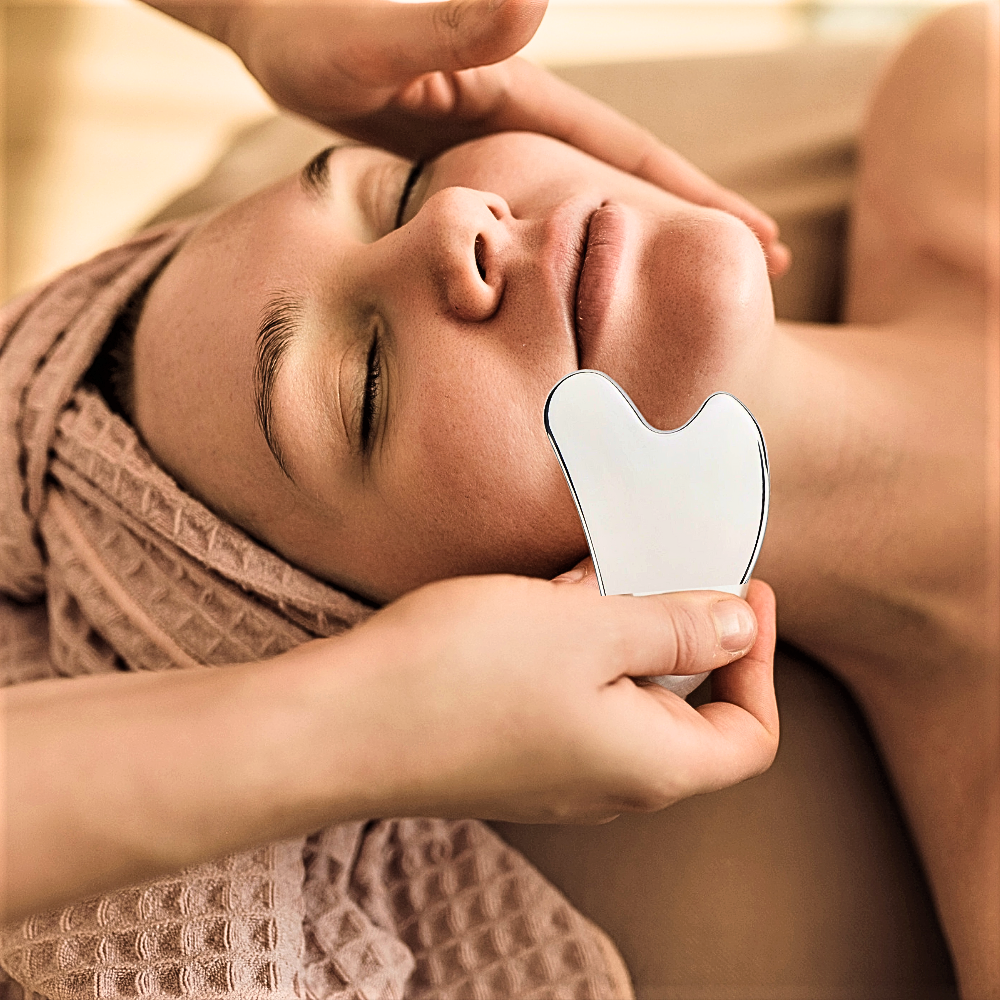 Set Gua Sha, Roller e Pinzetta