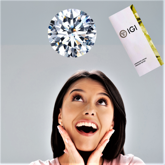 Diamanti Lab Grown Taglio Brillante con Certificato IGI