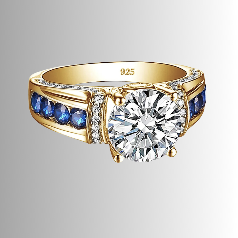 Fascia in Moissaniti con pietra centrale da ct 2,00