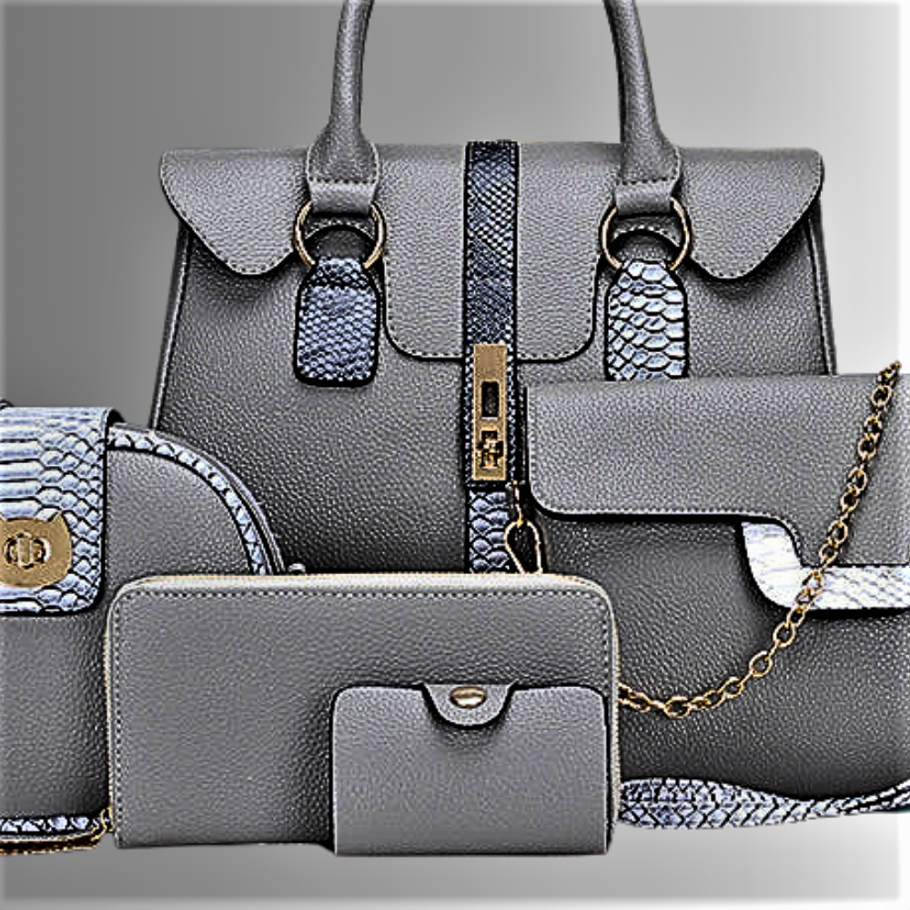 Set da 6 pezzi di Borse e Accessori Eleganza e Praticità in Ogni Dettaglio