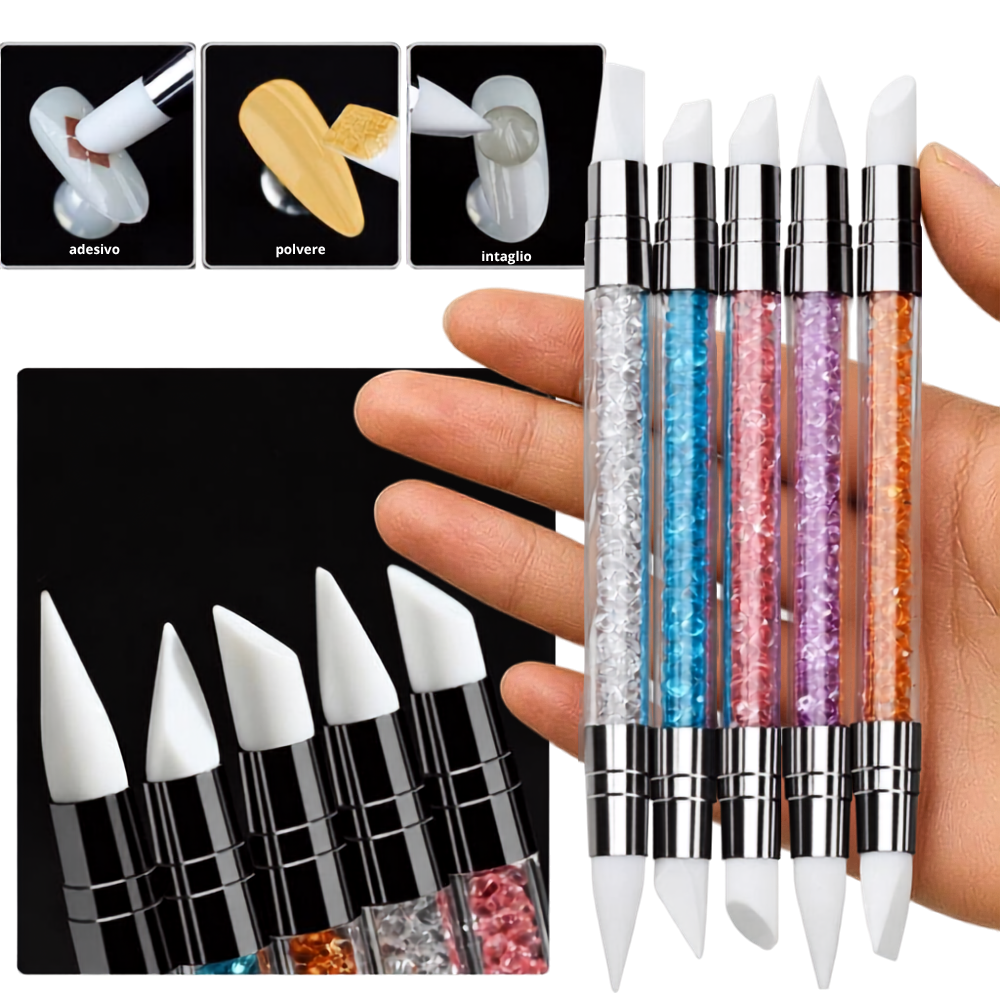 Set Professionale Pennelli per Nail Art e Make-Up