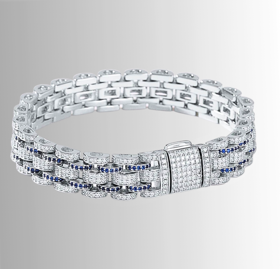 Bracciale a Cavallotti con Moissaniti