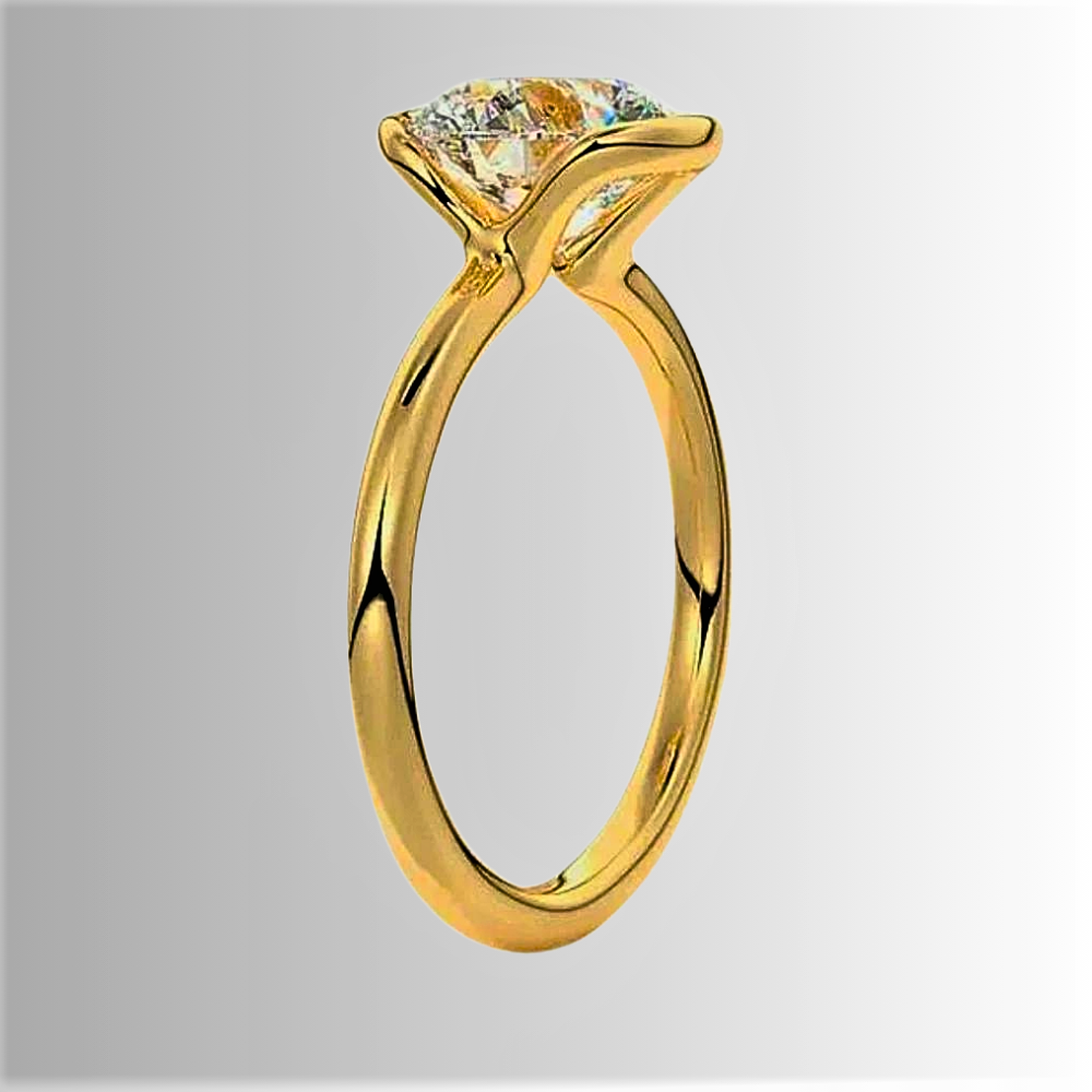 Solitaire "Light On": Timeless Splendor 