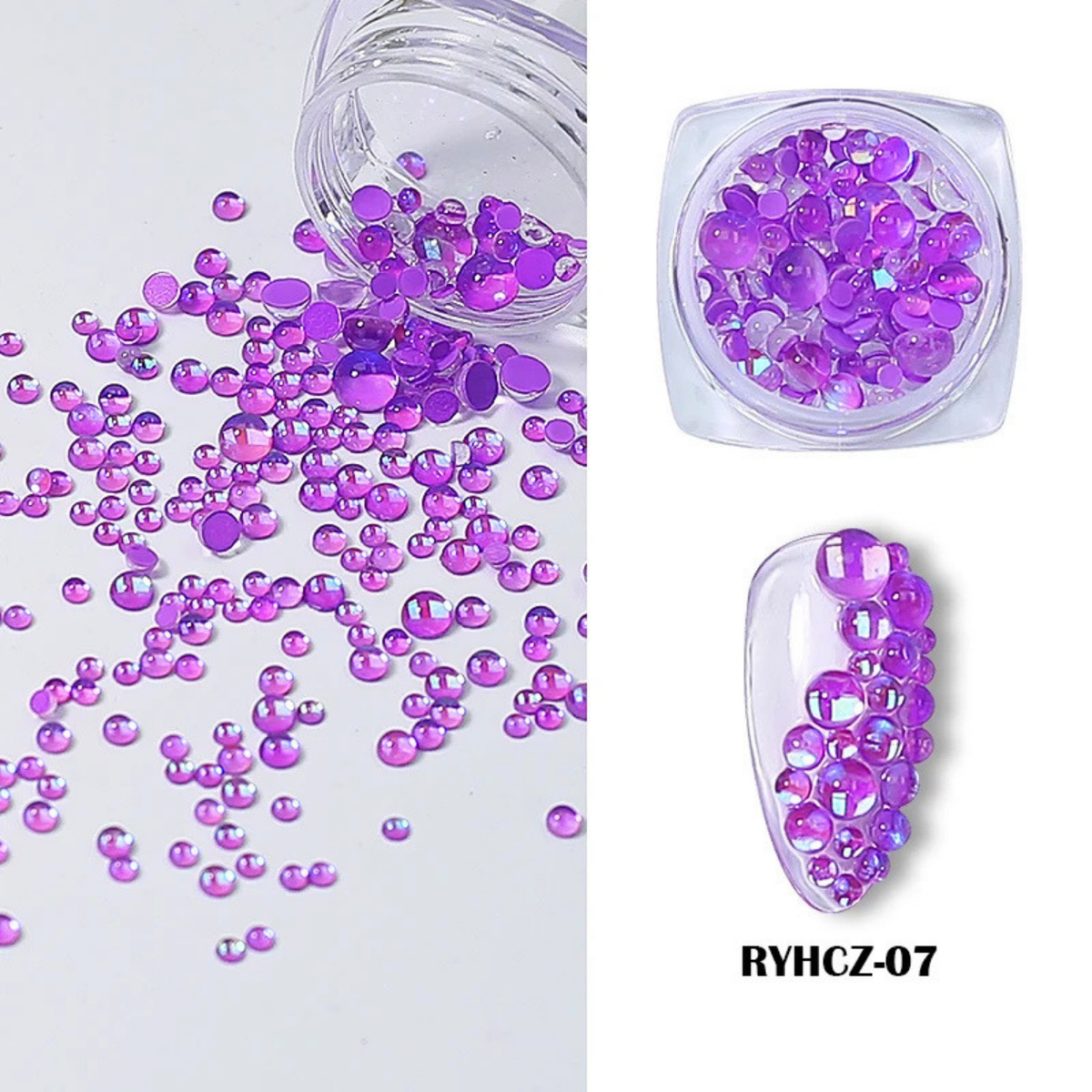Strass in Resina Acrilica per Nail Art