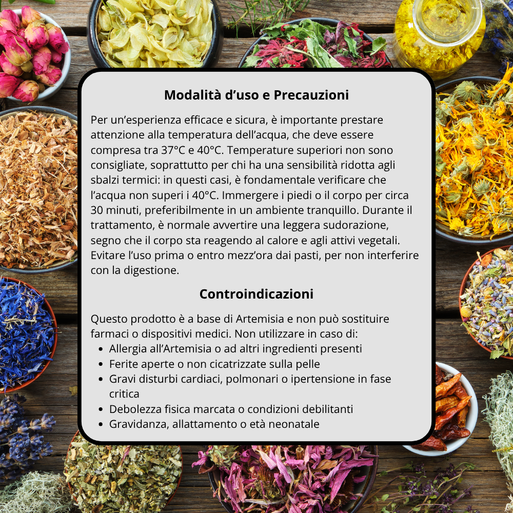 Composto Fitoterapico con 24 Erbe medicinali per Salute e Benessere