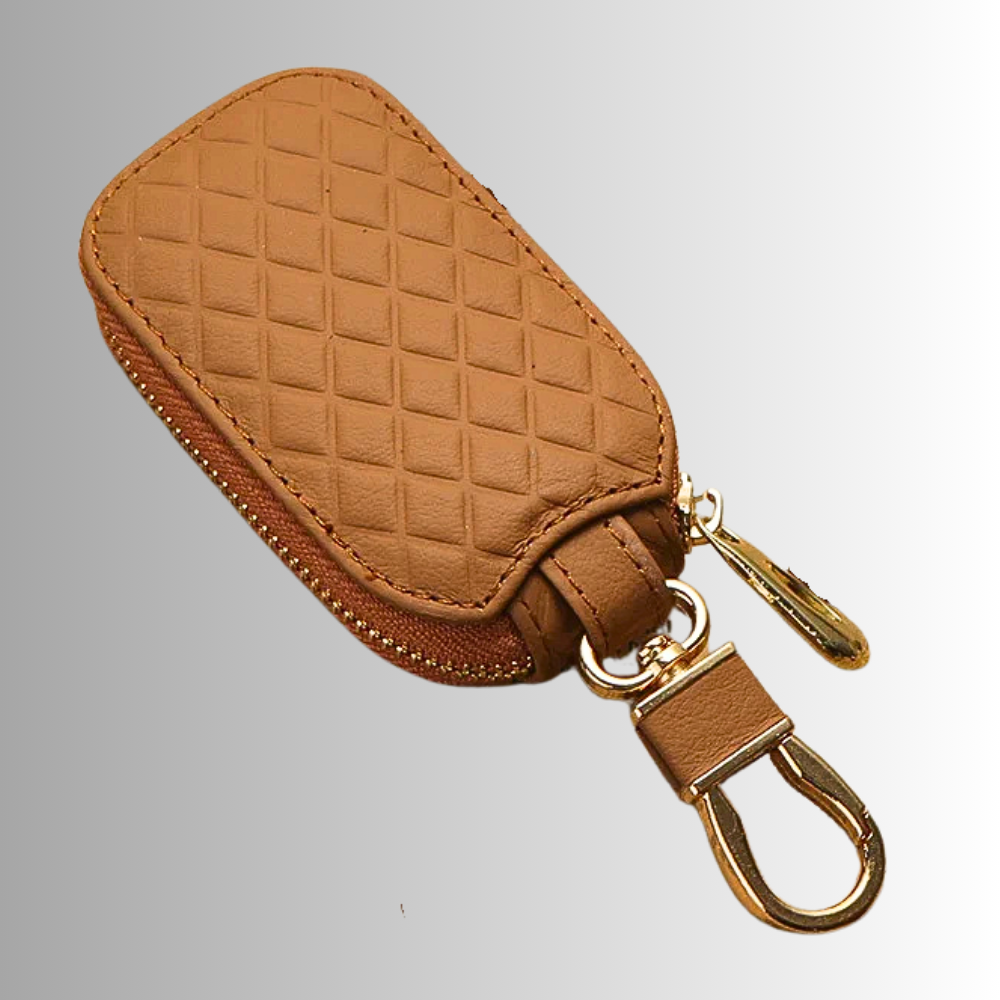 Mini Portachiavi in Pelle di Vitellino