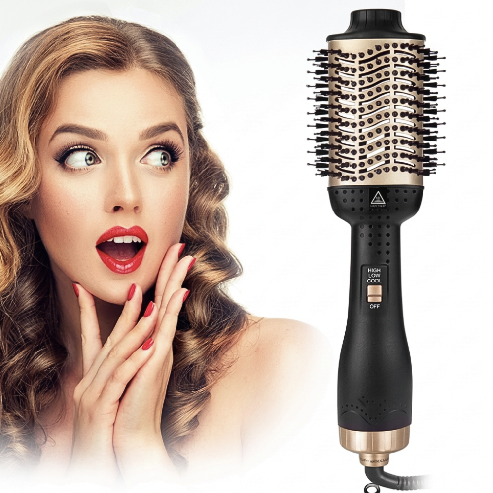 Spazzola Asciugacapelli Professionale 4 in 1